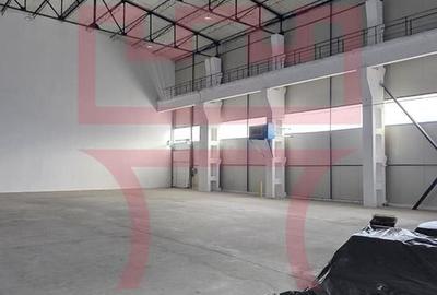 Hala industriala rampa cale rulare pod rulant 9ml H 520mp 49mp birouri - 3