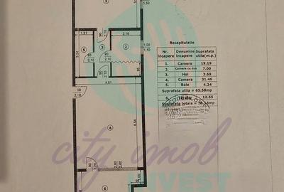 Apartament cu 3 camere semidecomandat în Unirii - 5