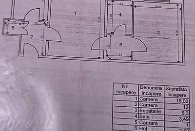 De vanzare - 2 camere 55mp - 150m Metrou Lujerului - 17