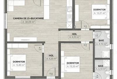 Casă cu Teren 410 Mp în Bordei - 3