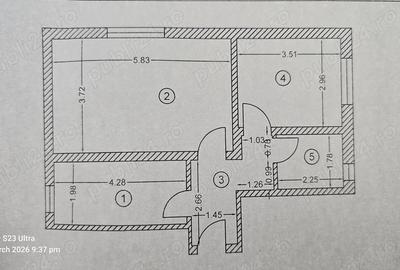 Apartament cu 2 camere decomandat în Titan - 3