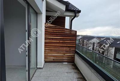 Penthouse cu 2 camere nedecomandat în Aeroport - 13