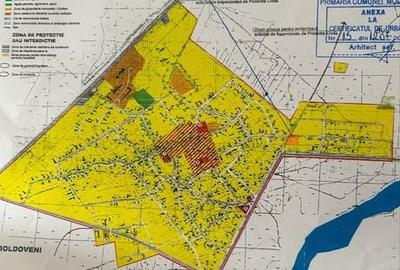 Teren de 1384 mp, în Moldoveni - 1