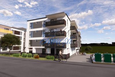 Apartament 2 camere cu terasa, semifinisat, 64 mp, zona Terra Gardens, Chinteni - 2