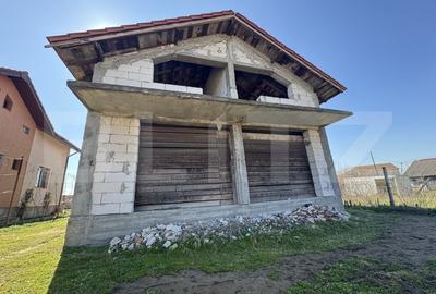 Casa la rosu P+M, Cernele (capatul lui 2), 420 mp teren, 149 mp utili - 2