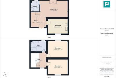 Casă cu 3 camere, P+1âGiarmata - 25