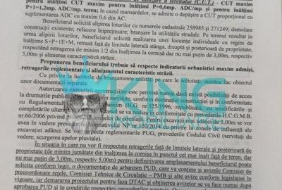 Teren Construcții intravilan de 800 mp, în Străulești - 9