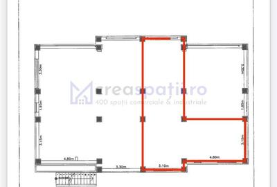 Spațiu comercial, de 60 mp, în Bârnova - 5