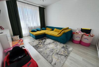 Apartament cu 2 camere semidecomandat, mobilat în Popești-Leordeni