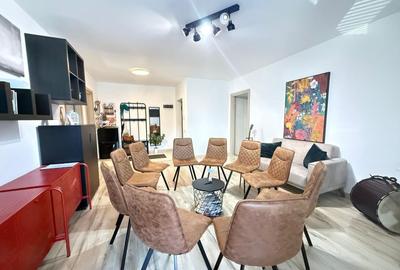 Apartament cu 2 camere semidecomandat, mobilat în Eminescu