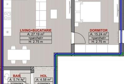 ETAJ 1. Langa ESO. Finisat la cheie. - 6