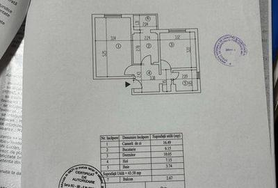 Apartament cu 2 camere decomandat, mobilat în Central - 7