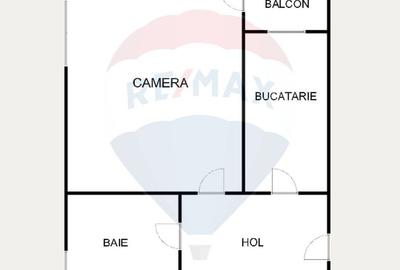 Garsonieră decomandată, mobilată în Calea Turzii - 11