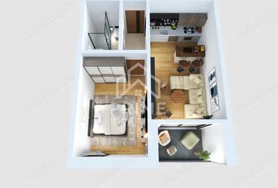 Garsonieră decomandată în Cetate - 3