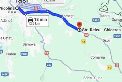 Teren de 1219 mp, în Tomești - 2