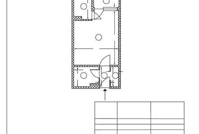 Garsonieră semidecomandată în Lujerului
