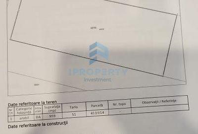 Teren de 959 mp, în Cernica