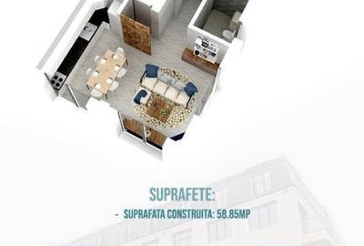 Apartament cu 2 Camere de vanzare in Nehoiu Ultracentral - 6