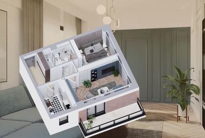 Apartament cu 2 camere decomandat în Galata - 1