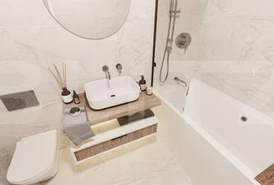 Apartament semifinisat, 2 camere, 49mp, priveliste spectaculoasa, Apahida - 3