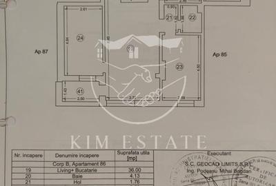 Apartament cu 3 camere decomandat, mobilat în Kamsas - 9