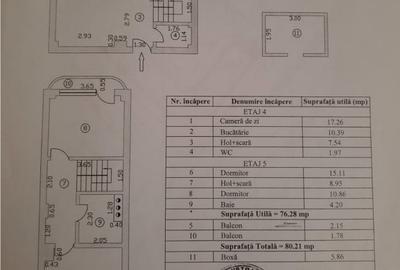 Apartament cu 3 camere decomandat în Călărași - 2