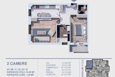 Apartament cu 2 camere decomandat în Păcurari - 4