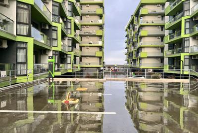 Apartament cu 2 camere semidecomandat, mobilat în Nord - 15