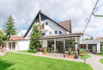 Pensiune de vânzare în Bran, cu rating 9.8 Booking și 4.9 Google - 3