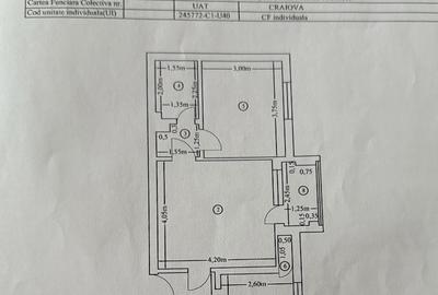 Vâna apartament 2 camere situat lângă Grădina Botanică - 8