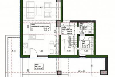 Apartament cu 4 camere decomandat în Tomis Nord