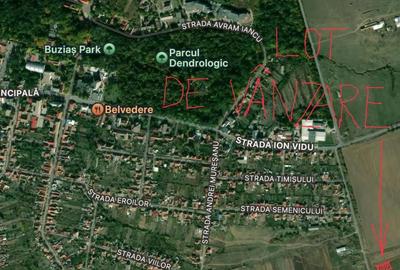 Teren de 510 mp, în Central