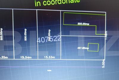 Teren de 500 mp, în Central - 2
