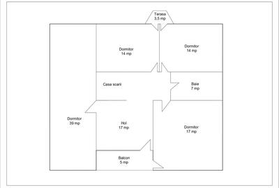 Casă P+M la cheie cu garaj - 13