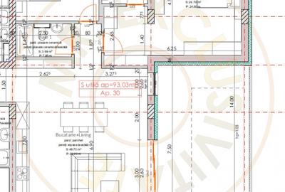 Apartament cu 2 camere decomandat în Botizului - 9