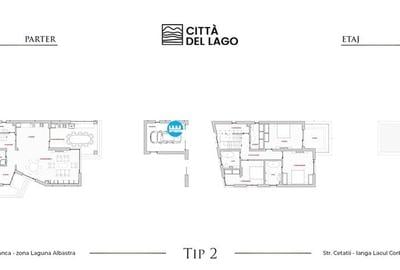 De vanzare doua VILE DE LUX cu vedere la lac CORBEANCA - 4