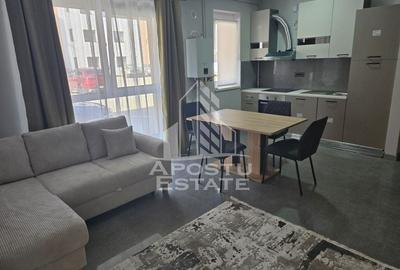 Apartament cu 2 camere semidecomandat, mobilat în Giroc