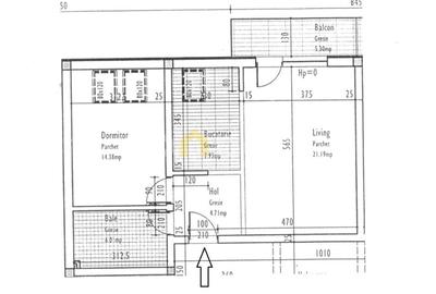 Apartament cu 2 camere semidecomandat, mobilat în Florești - 2