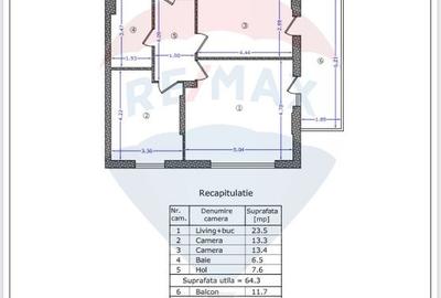 Apartament cu 3 camere decomandat în Periferie - 12