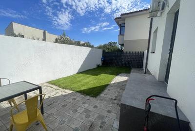 Apartament doua camere cu gradina de inchiriat odaile otopeni curte - 6