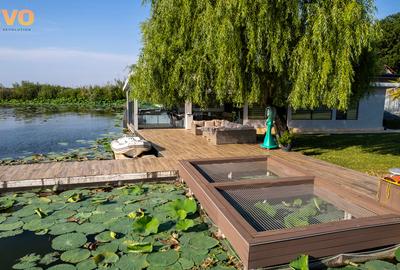 Te muți în vacanță! Vilă cu lac și pădure – piscină, spa, ponton – Snagov - 12