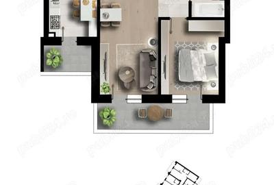 Apartamente 2 camere cu terasa in Militari Direct de la dezvoltator, langa metrou - 5