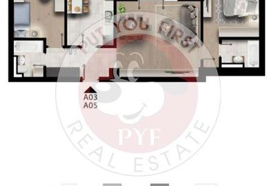 Maniu 141 | Apartament 3 camere | Semidcomandat | 88mp | B11698 - 1