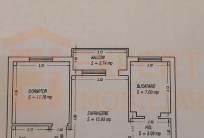 Apartament cu 2 camere semidecomandat, mobilat în City Park Mall - 12