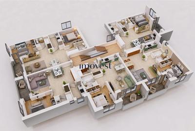 Apartament cu 2 camere decomandat în 14 Mai - 12