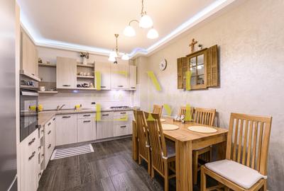 Apartament cu 3 camere semidecomandat, mobilat în Tractorul - 3