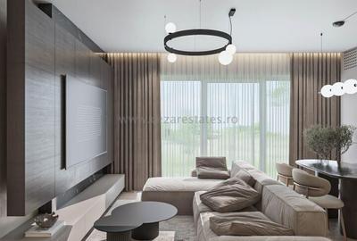 BANEASA  STEJARII THE IVY APARTAMENT 3 CAMERE GRADINA 63MP - 9