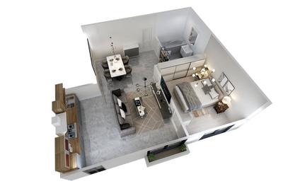 Comision 0%, apartamente 2 camere, parcare subterana inclusă! - 3