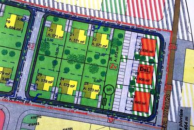 Teren Construcții intravilan de 571 mp, în Giarmata - 2
