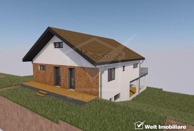 Proiect autorizatie casa P+1, teren 1000 mp, Salicea - 2